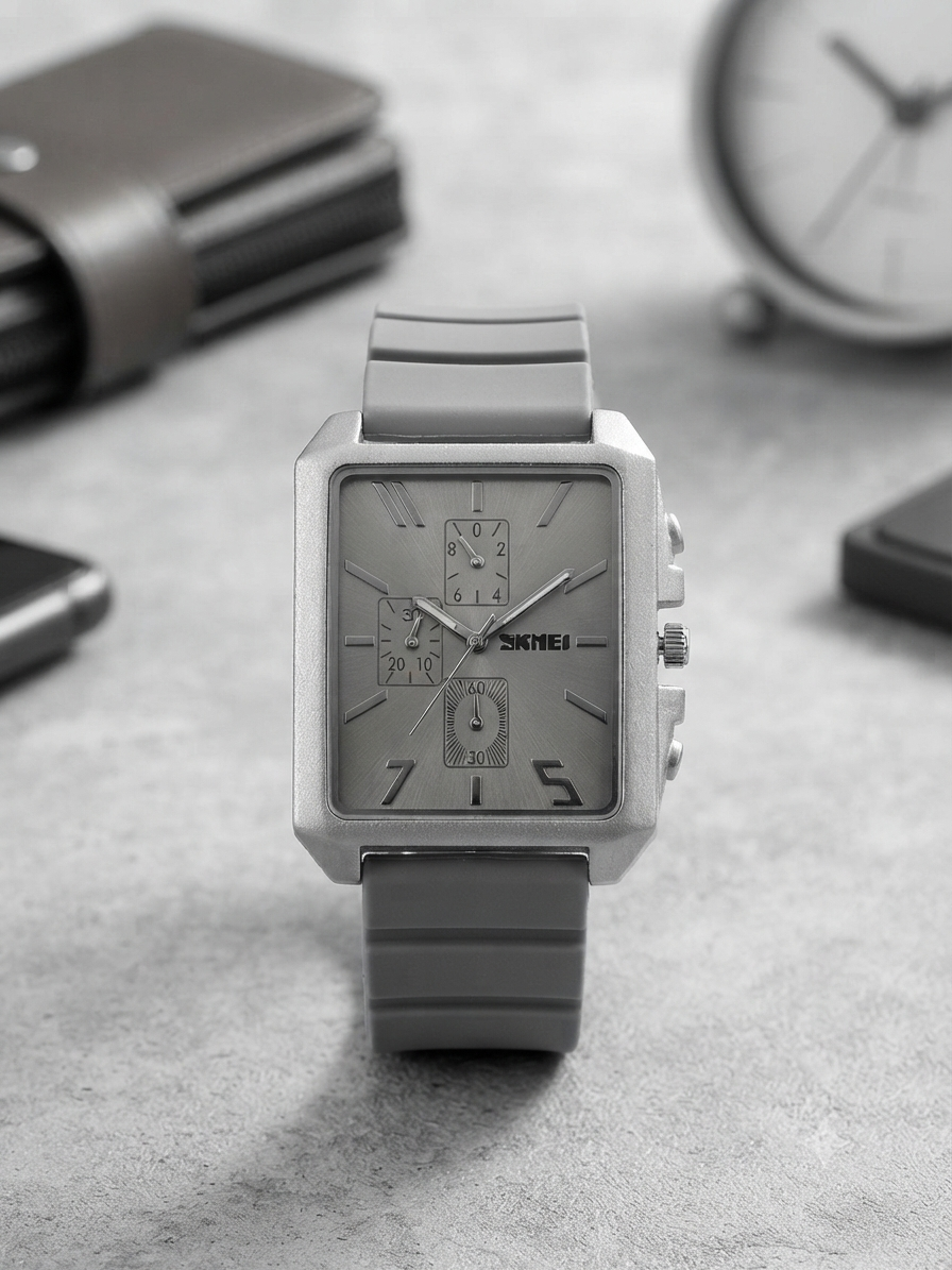 SKMEI Square Dial Men's Watch